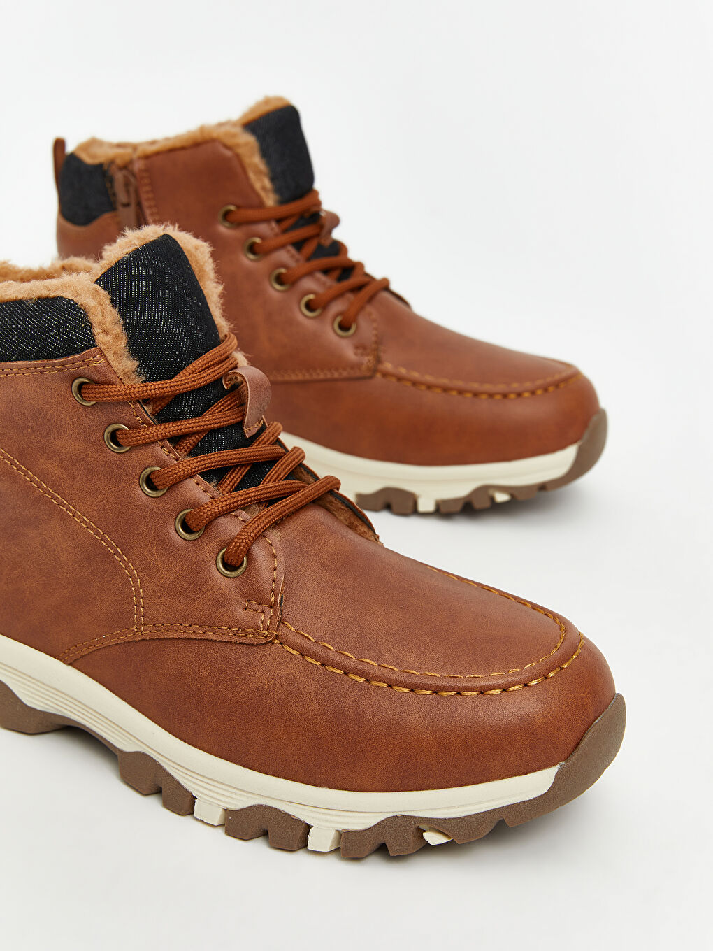 Faux Leather Boys' Boots-2