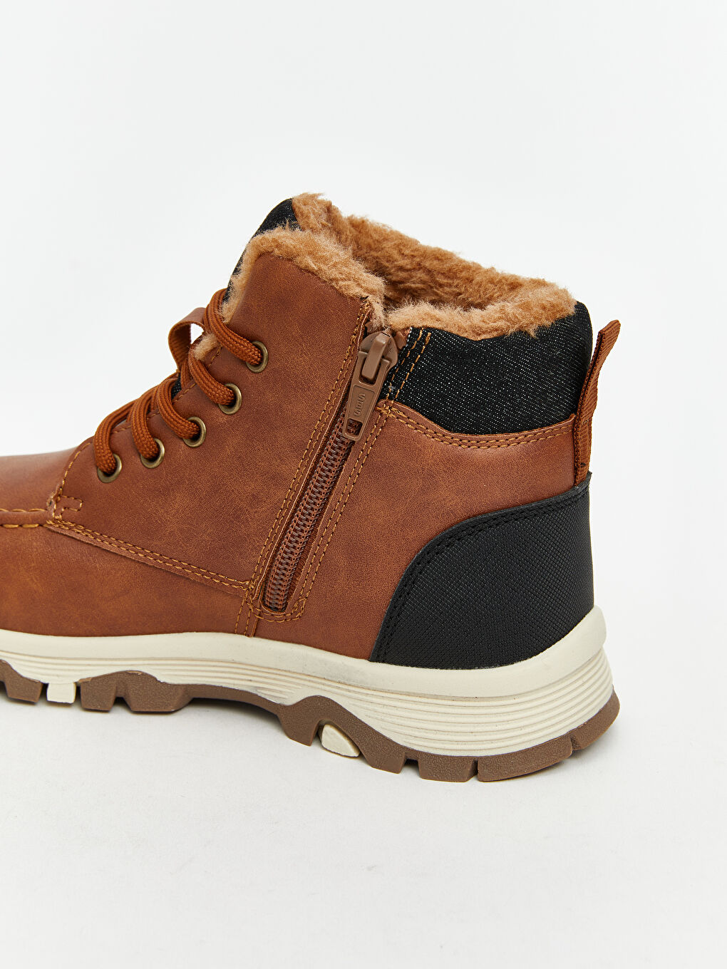 Faux Leather Boys' Boots-5