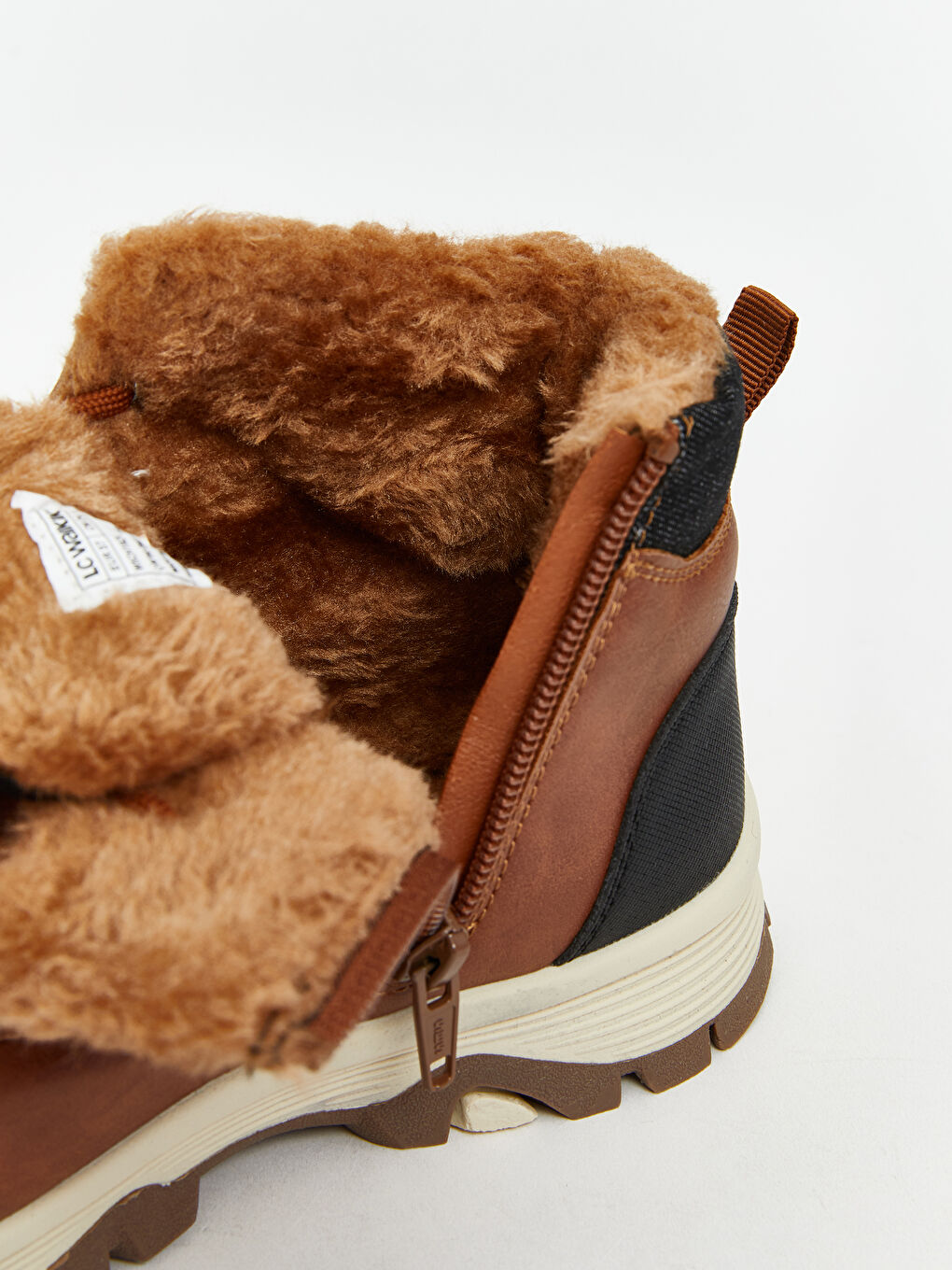 Faux Leather Boys' Boots-6