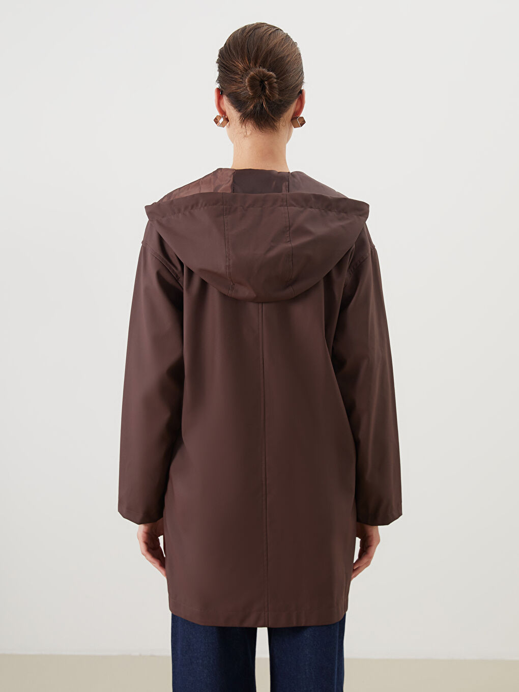 LCW Comfort Hooded Women's Coat -W5CH23Z8-JAV