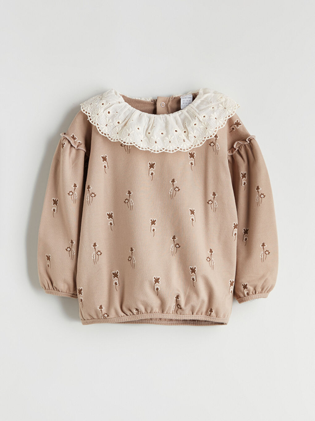 Crew Neck Baby Girls' Sweatshirt and Leggings 2 Pack Set-1