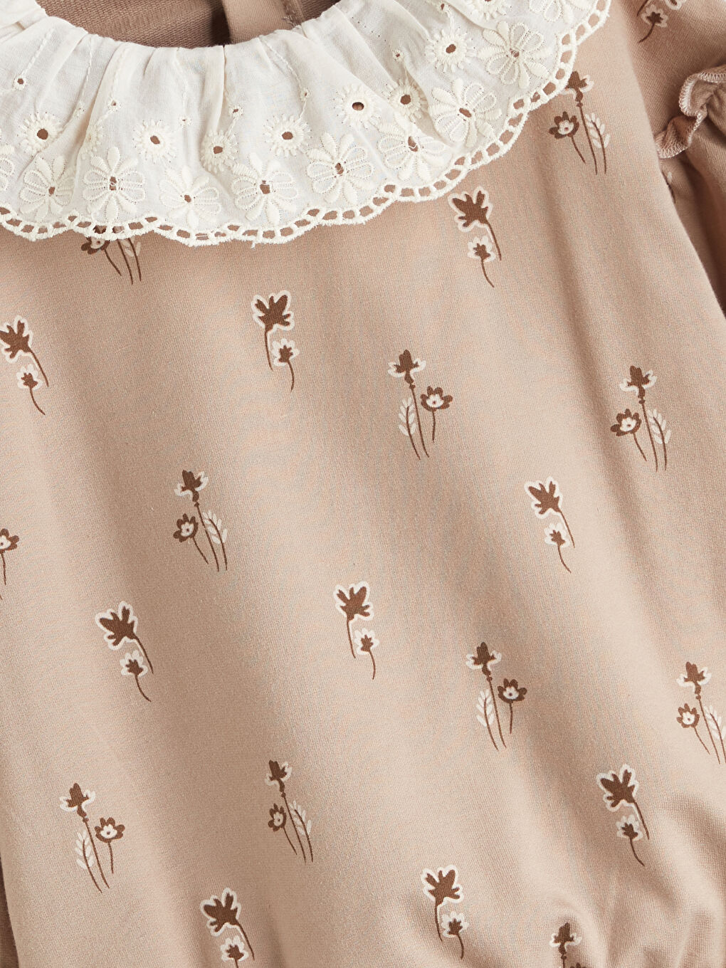 Crew Neck Baby Girls' Sweatshirt and Leggings 2 Pack Set-2