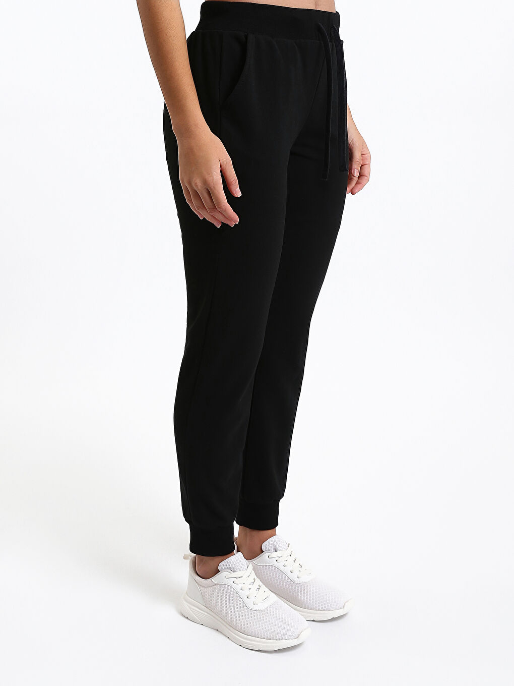 Elasticated Waist Women's Jogger Sweatpants-7