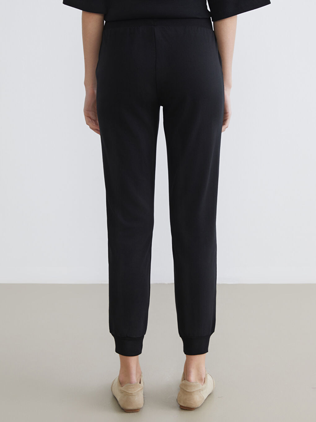 Elasticated Waist Women's Jogger Sweatpants-6