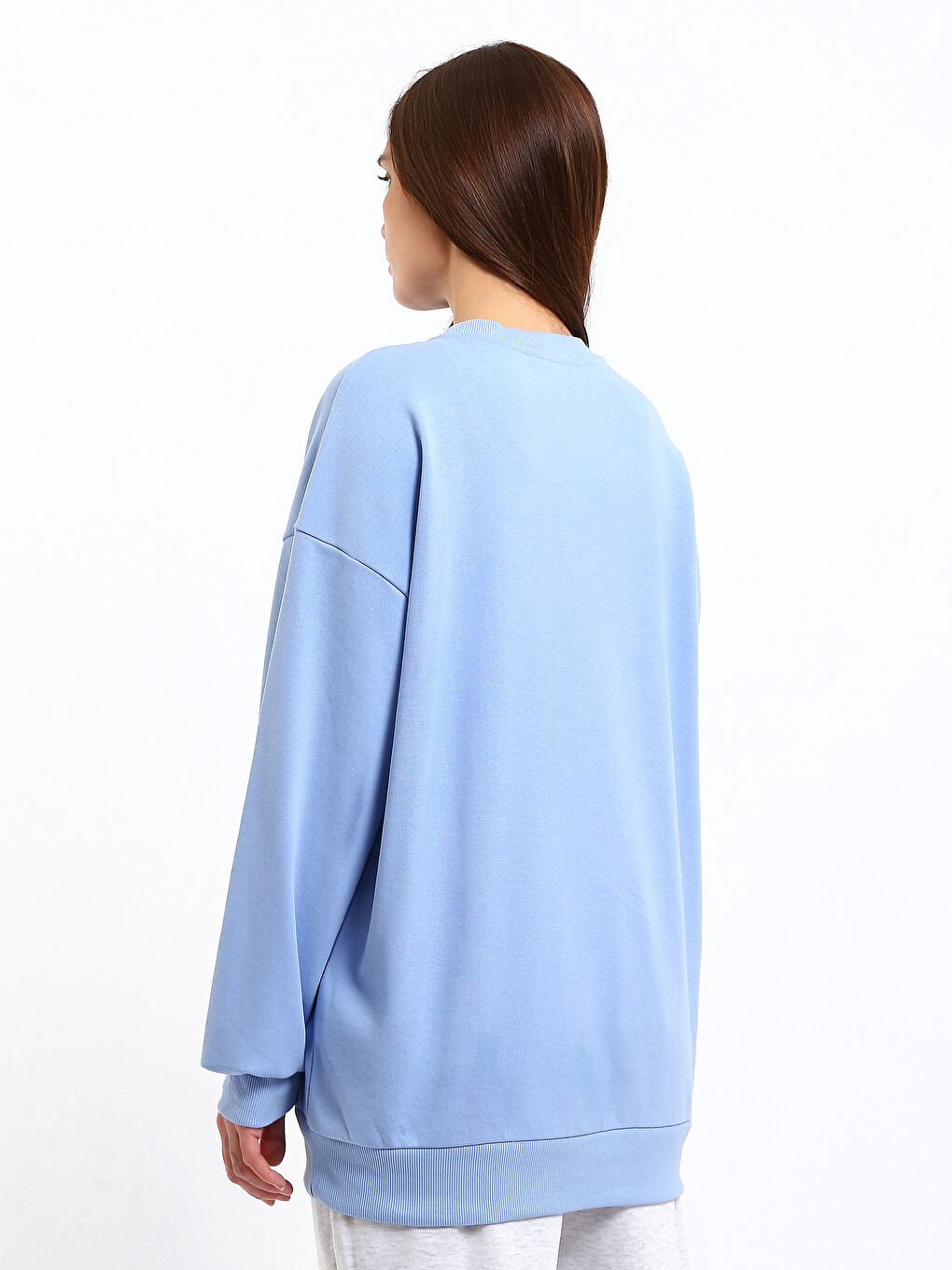 Sweat-shirt Imprimé à Col Rond-4