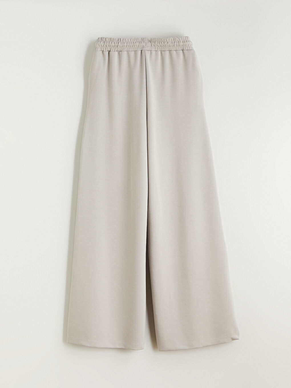 Elasticated Waist Wide Leg Women's Sweatpants-1