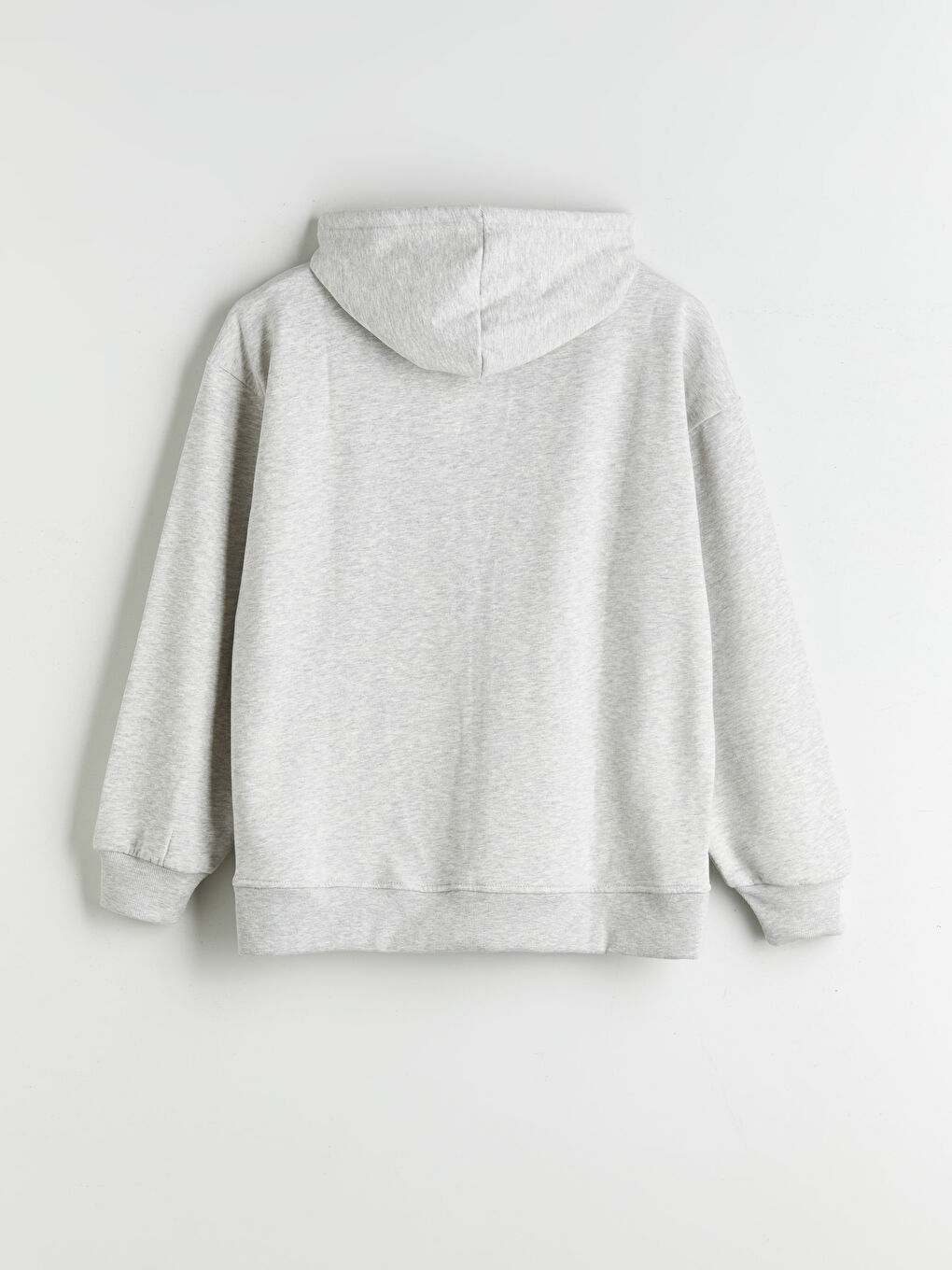 Hooded Oversize Women's Zipper Sweatshirt-5