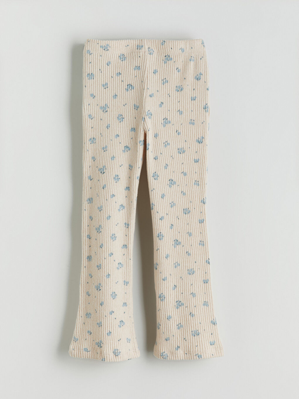 Elastic Waistband Flared Girls' Leggings 2 Pack-3