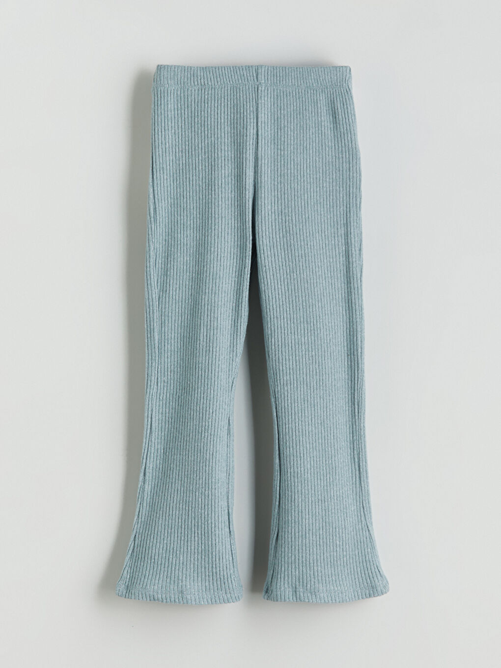 Elastic Waistband Flared Girls' Leggings 2 Pack-4