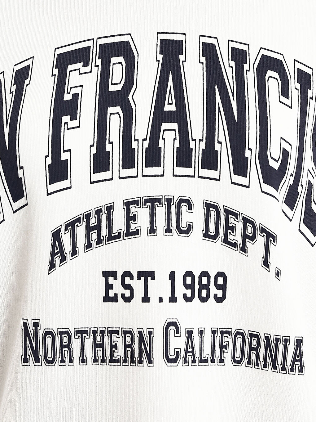 كنزة رياضية واسعة مطبوعة برقبة دائرية للسيدات-4