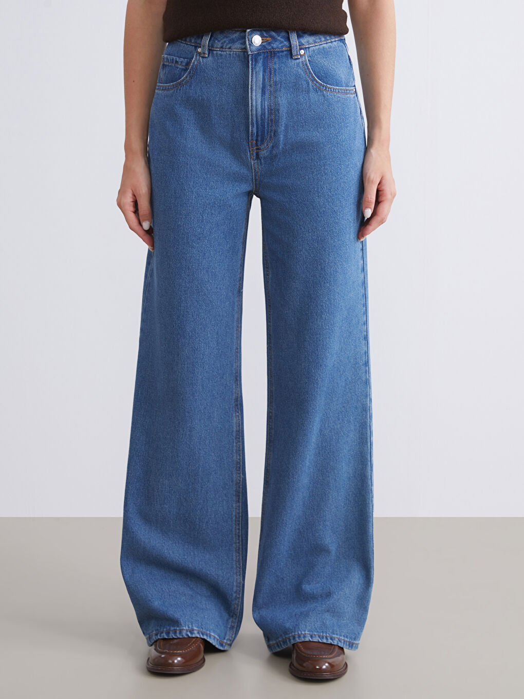 Wideleg Women's Jeans-1