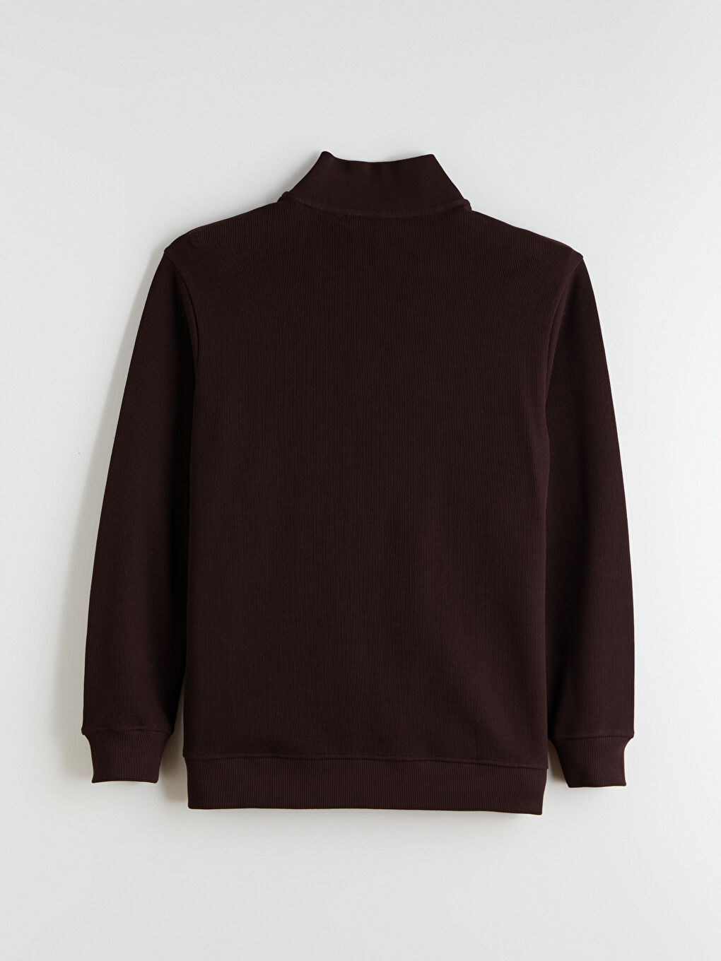 سویتشێرت قۆڵ درێژ بۆ پیاوان بە یه‌خه‌ی مل بەرز و زیپدار-5