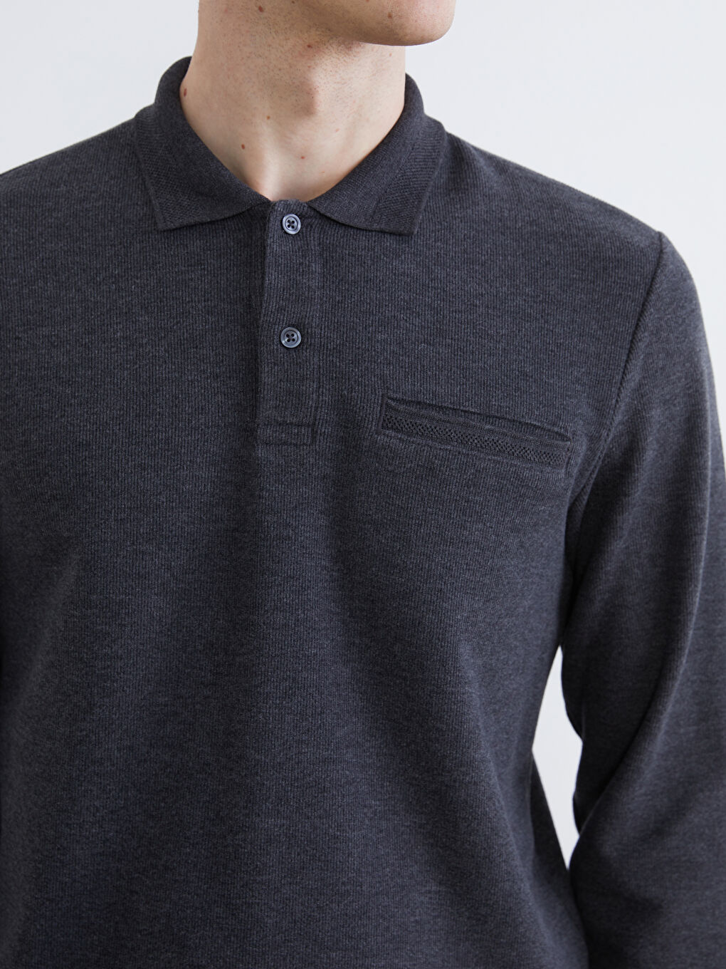 سویتشێرت یه‌خه‌ی پۆڵۆ بۆ پیاوان-2