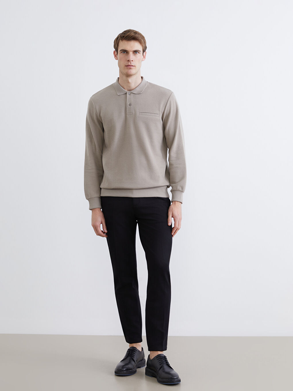 გოლფი მამაკაცებისთვის თბილი ზედა-1