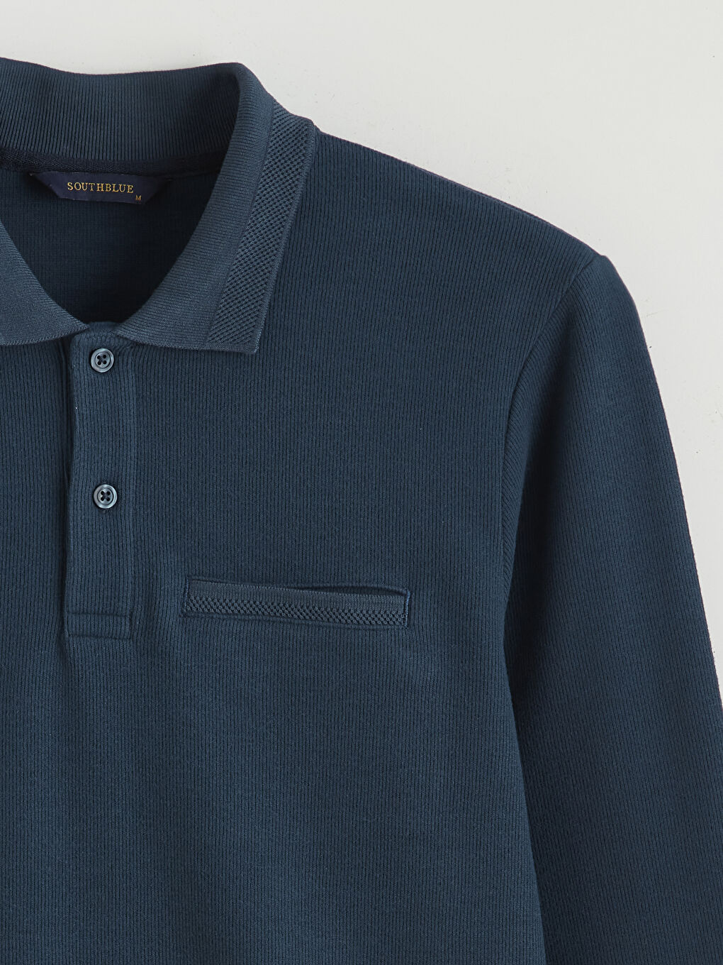 Polo Neck Men's Sweatshirt-5