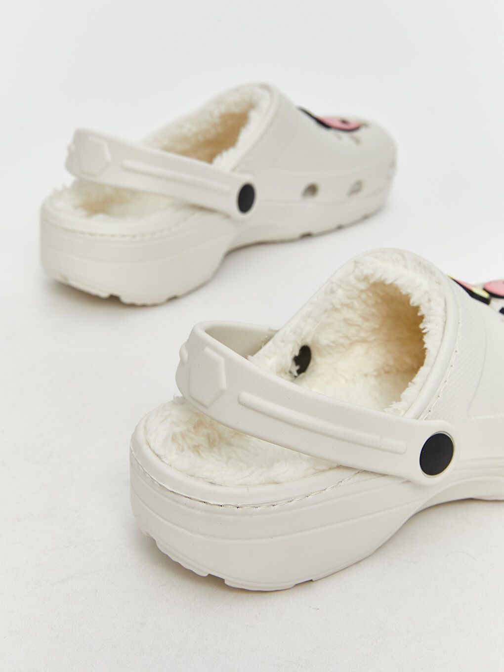 Woman ECRU Home Slippers-4
