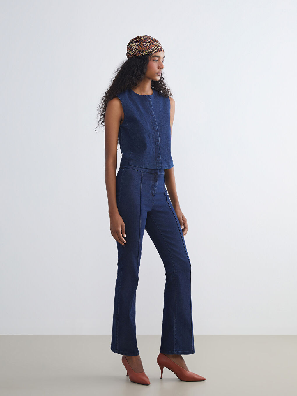 LCW Jeans Flare Women's Jeans -W5CI11Z8-309