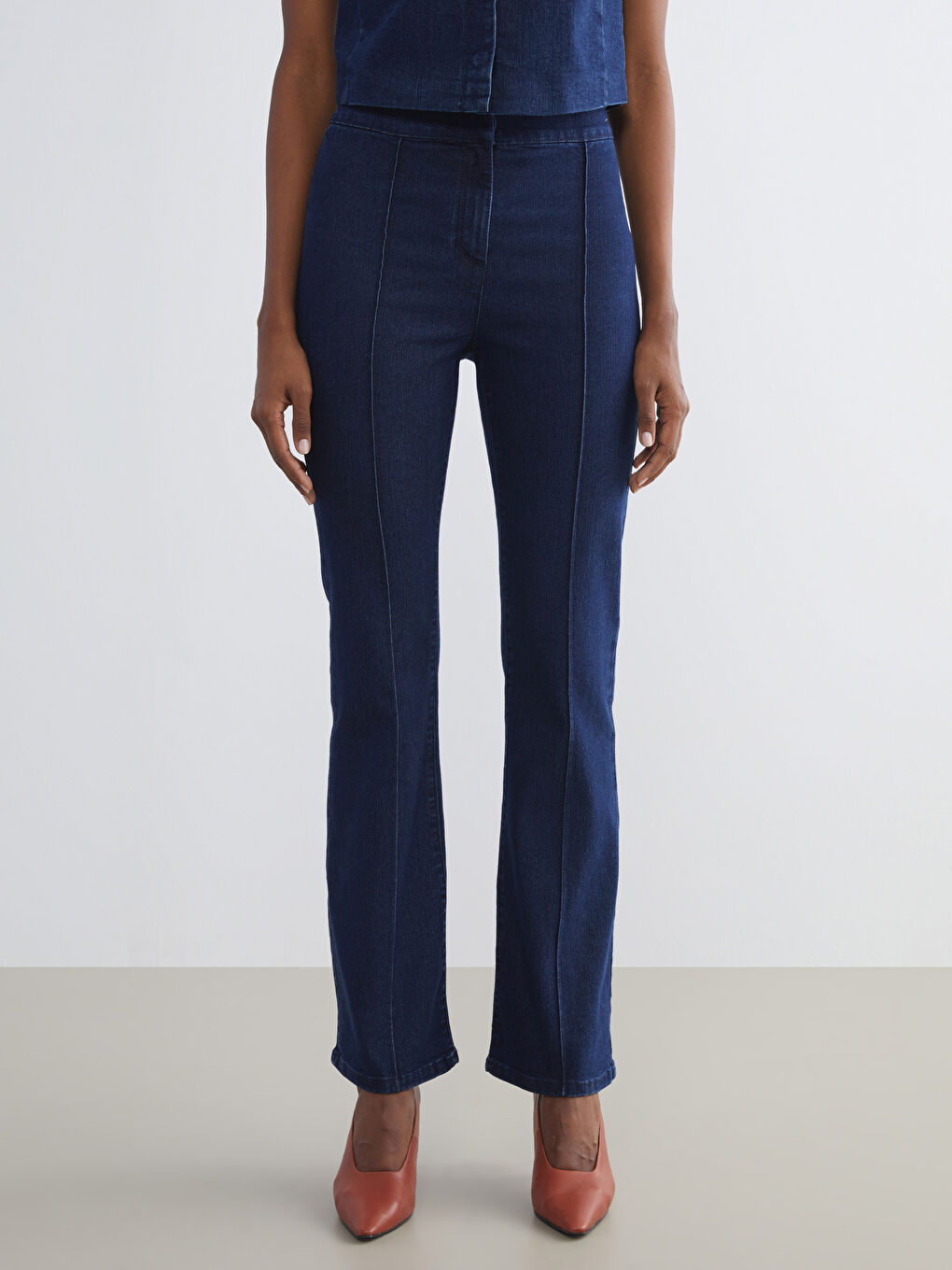 LCW Jeans Flare Women's Jeans -W5CI11Z8-309