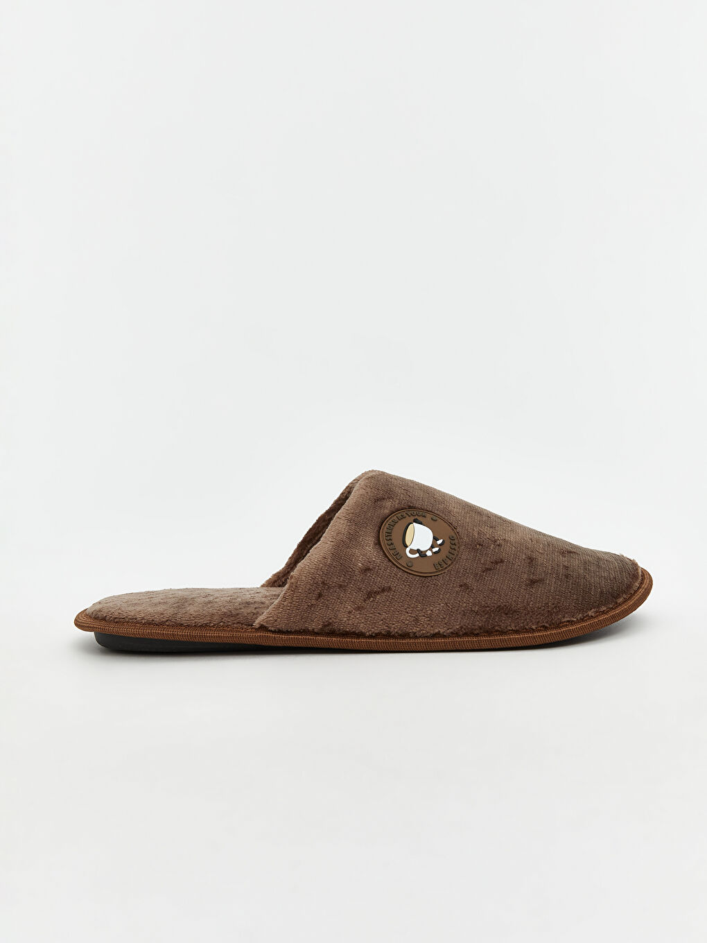 Plush Men's Home Slippers-1