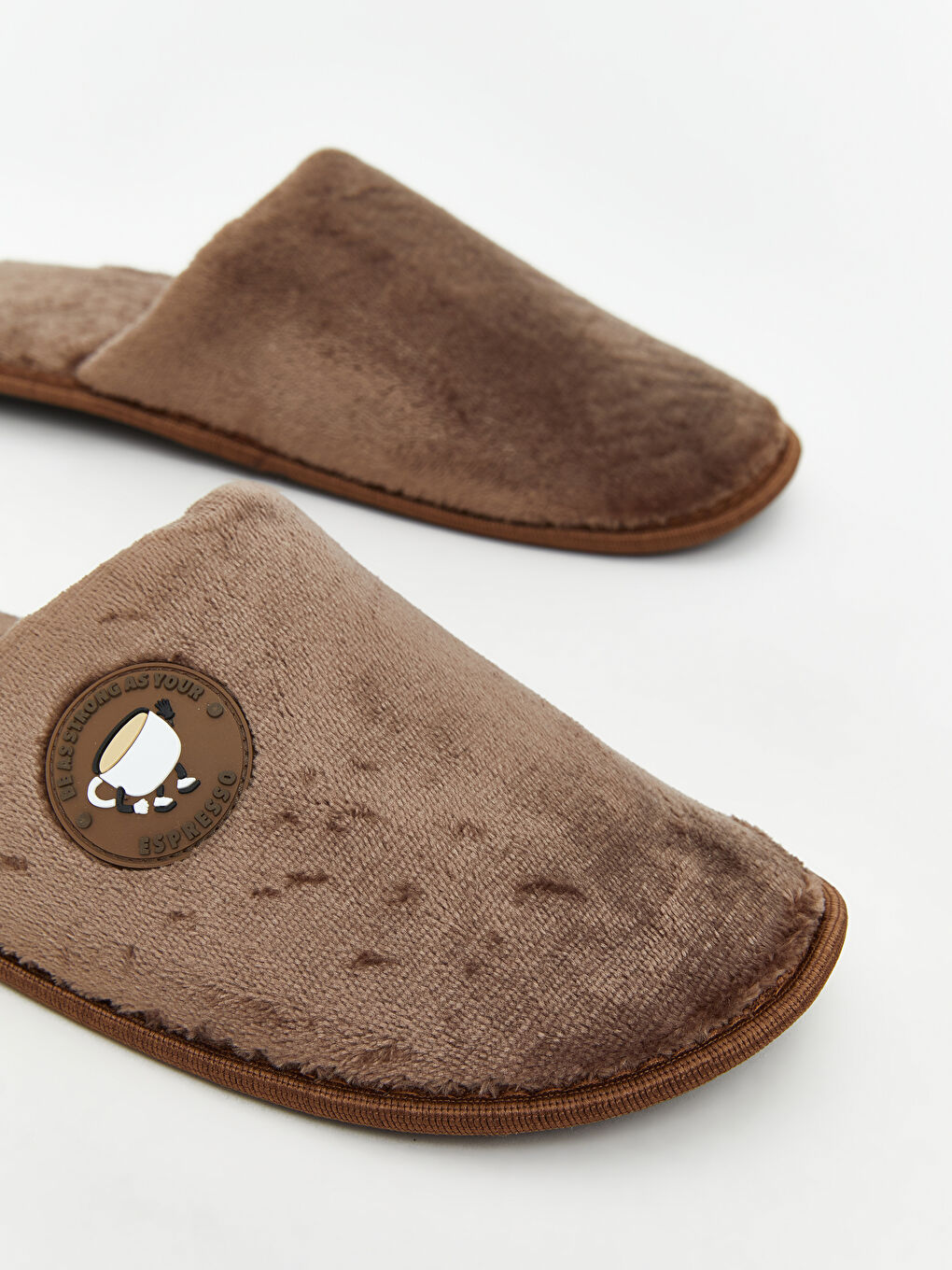 Plush Men's Home Slippers-2