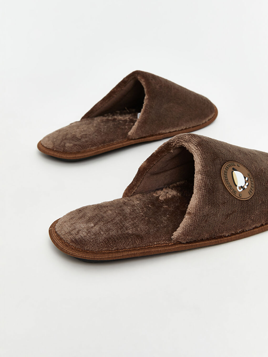 Plush Men's Home Slippers-4