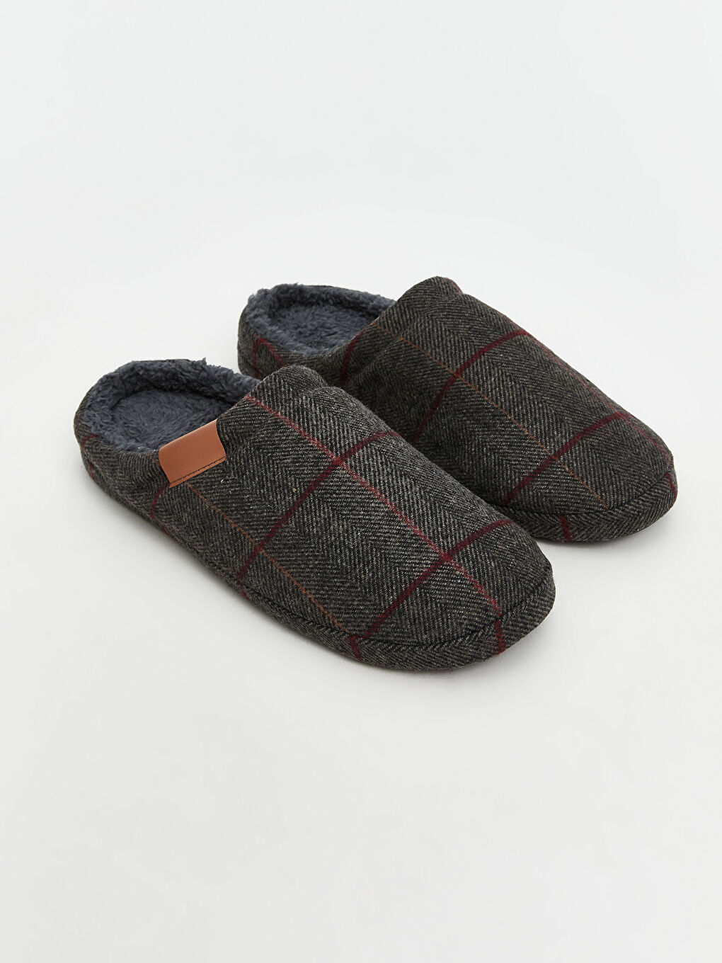 Plush Men's Home Slippers