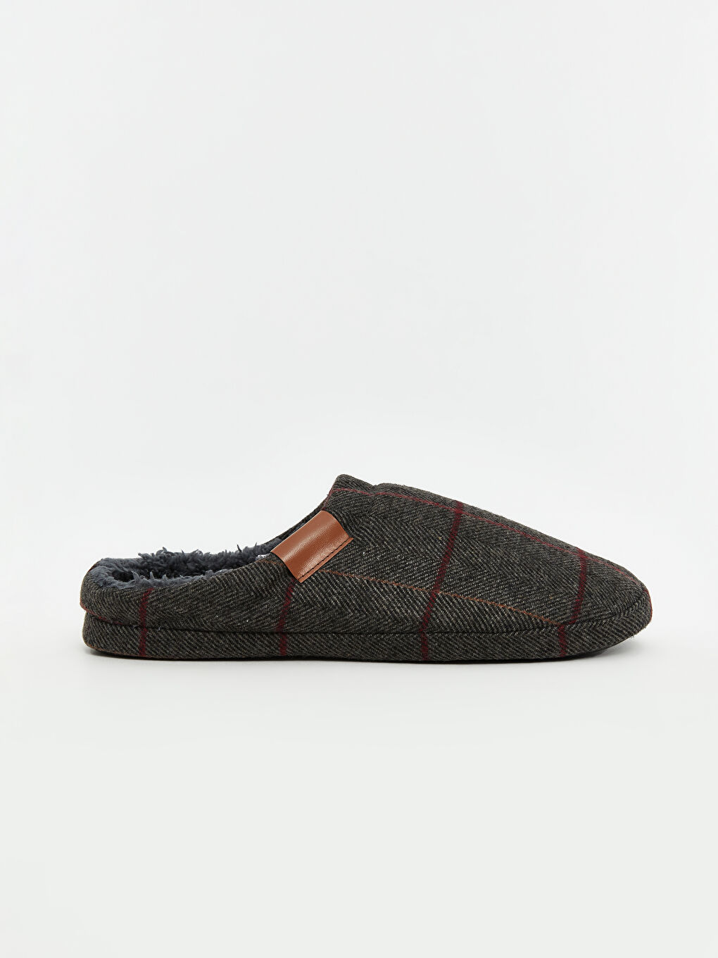 Plush Men's Home Slippers-1