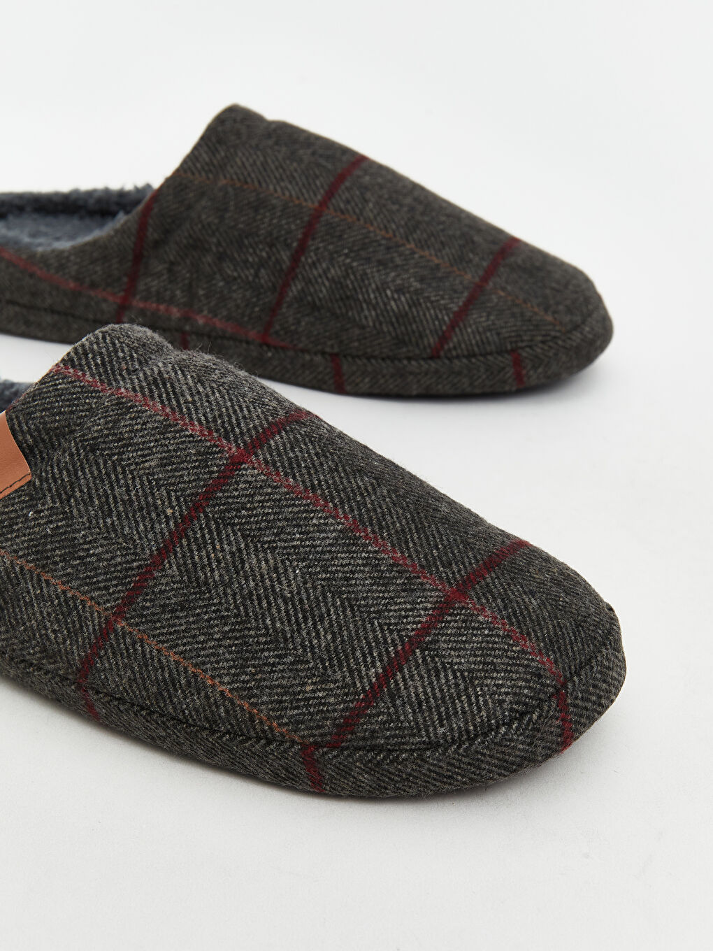 Plush Men's Home Slippers-2