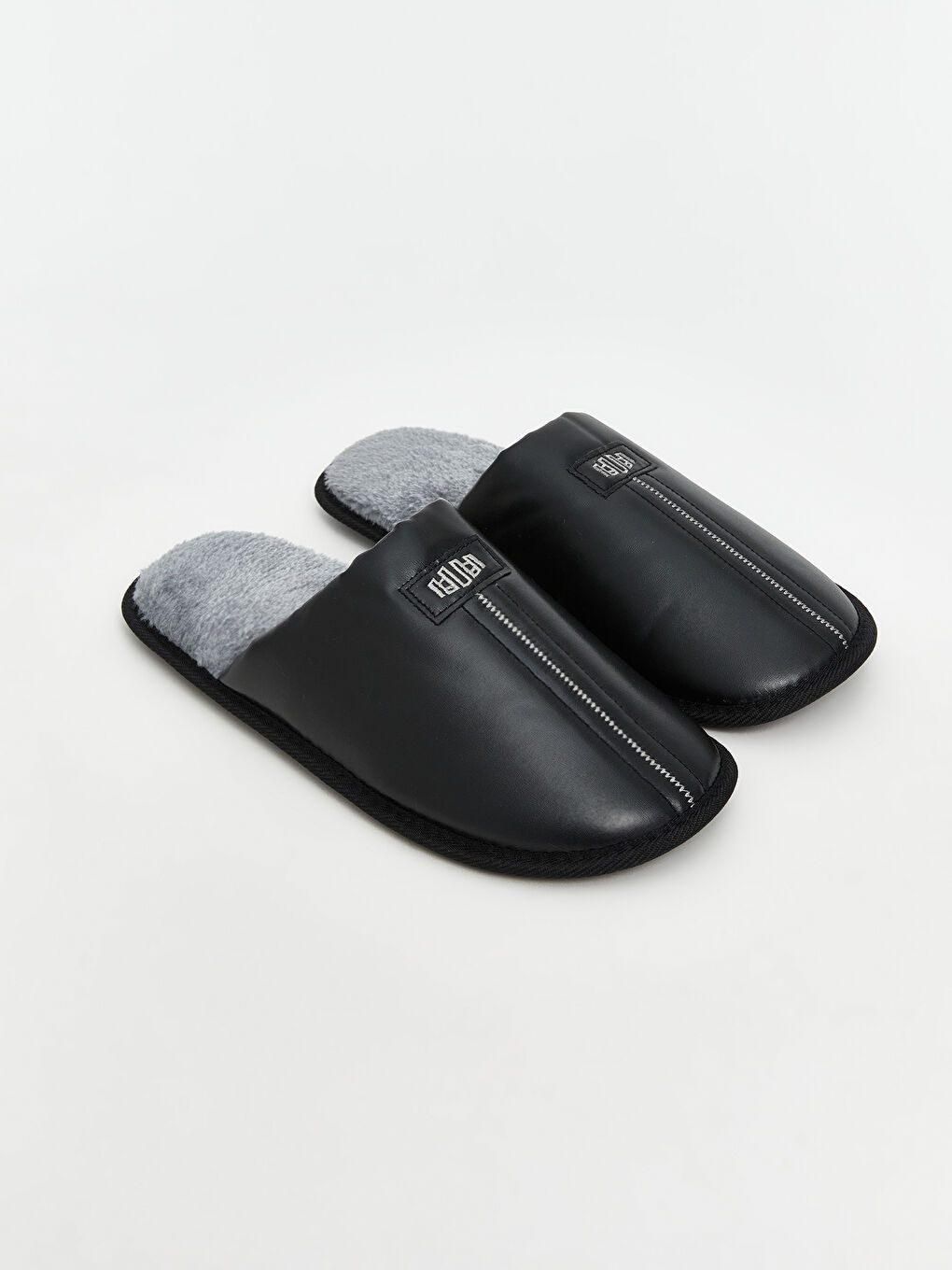Plush Men's Home Slippers