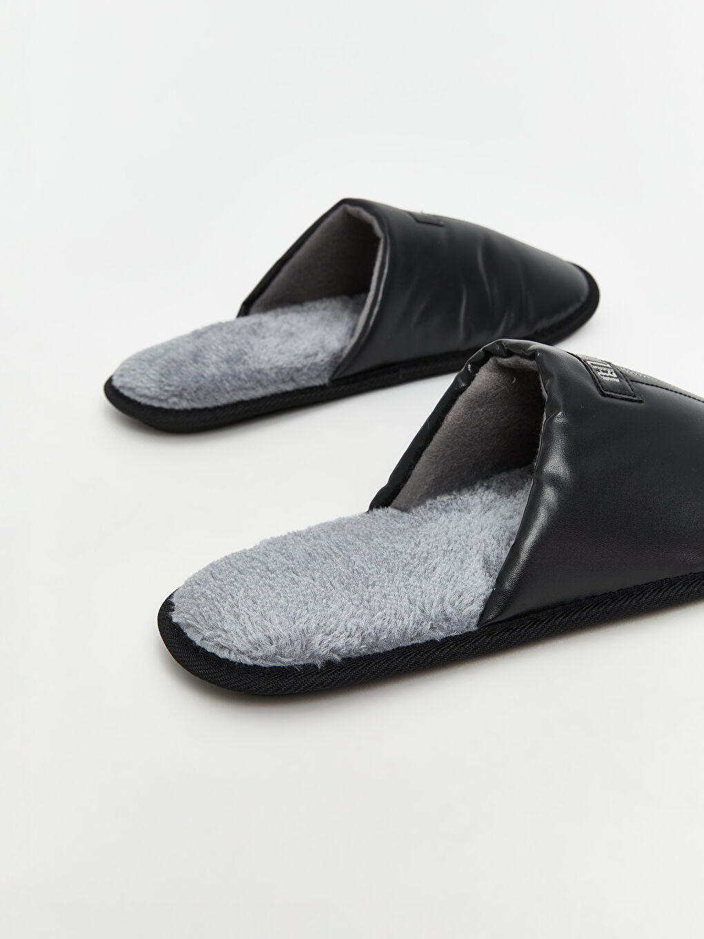 Plush Men's Home Slippers-4