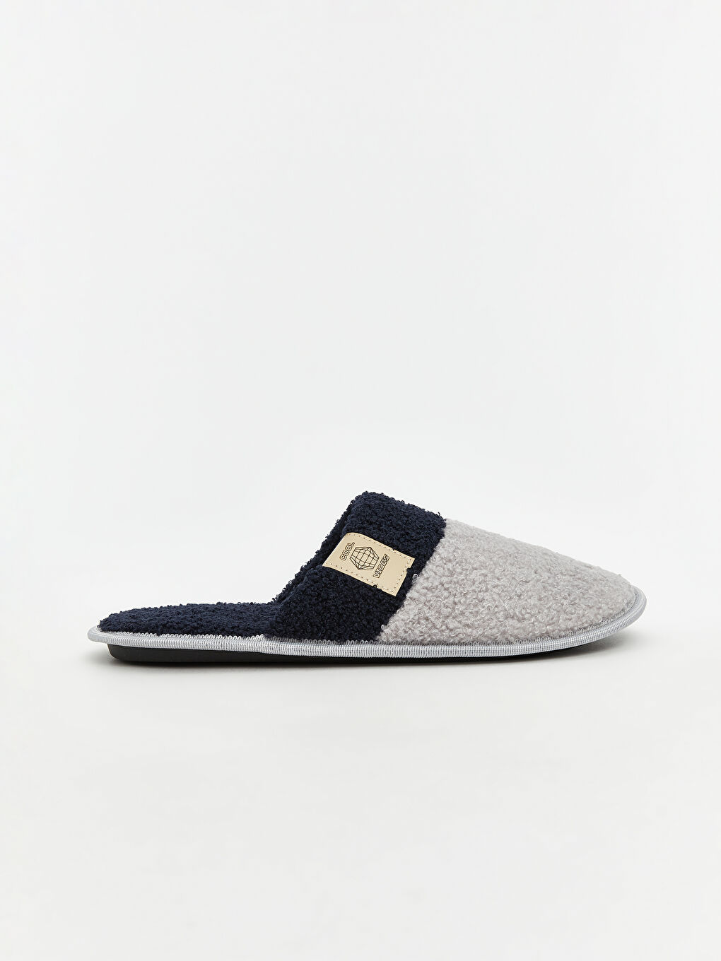 Plush Men's Home Slippers-1