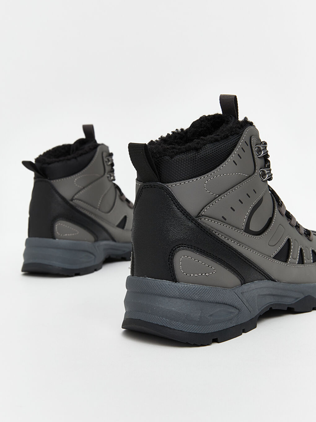 Чоловічі чоботи на шнурівці-4