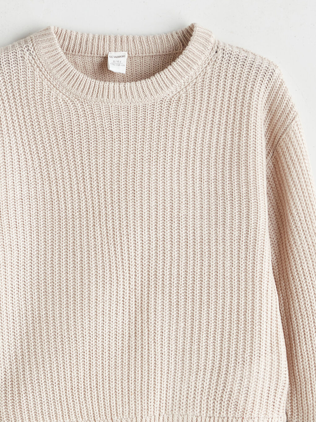 Crew Neck Knit Boys Sweater-2