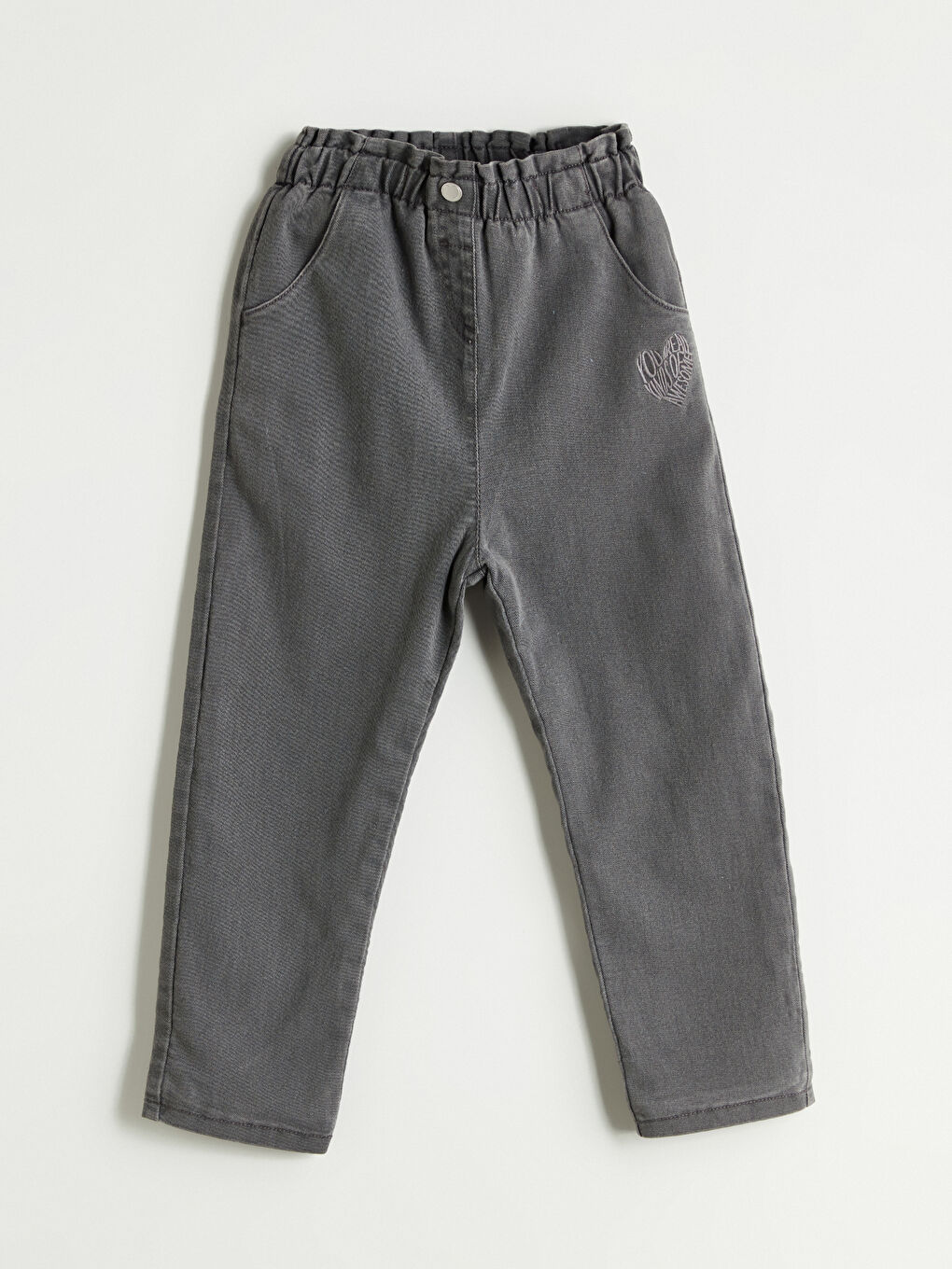 LCW Kids Girl GREY Jeans -W5CI63Z1-JRY