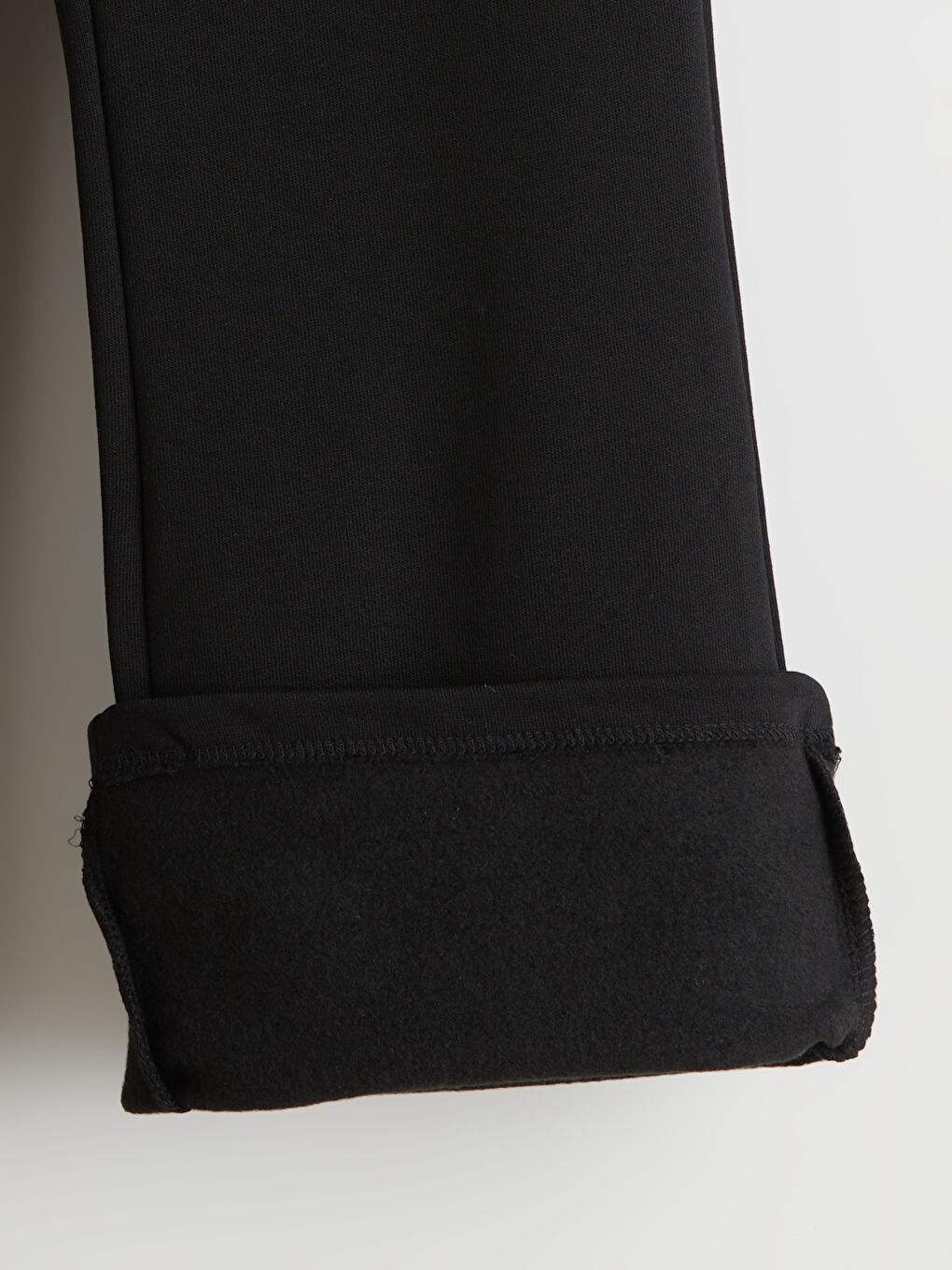 Siyah Beli Lastikli Kız Çocuk Eşofman Altı-3