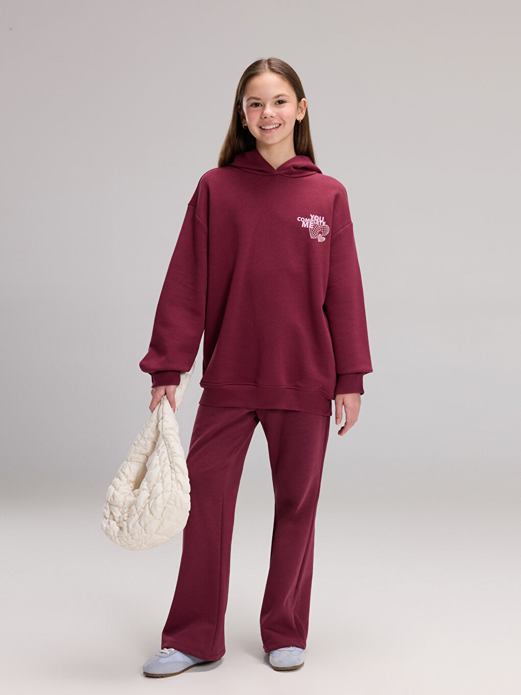 Girls' Sweatpants with Elastic Waist