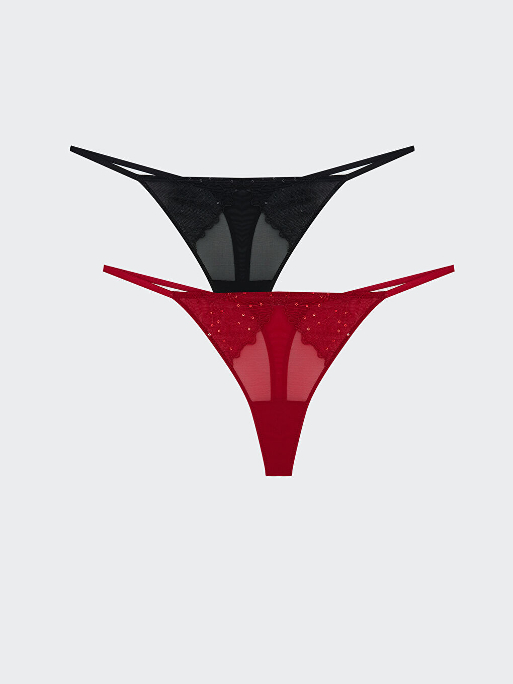 Woman RED Fancy Knickers