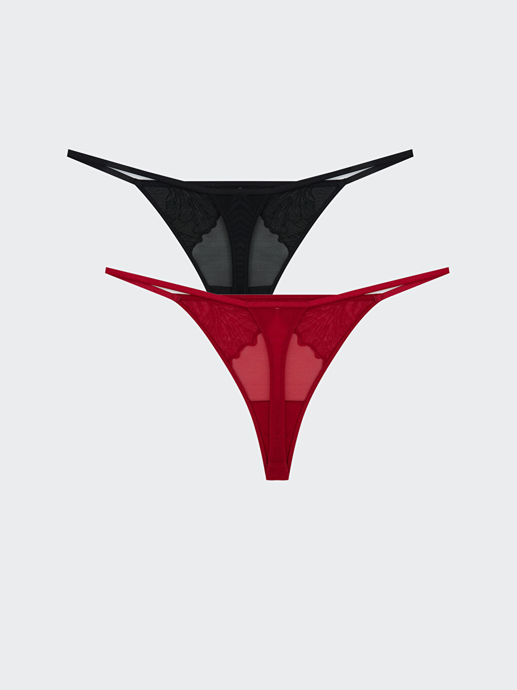 Woman RED Fancy Knickers-1