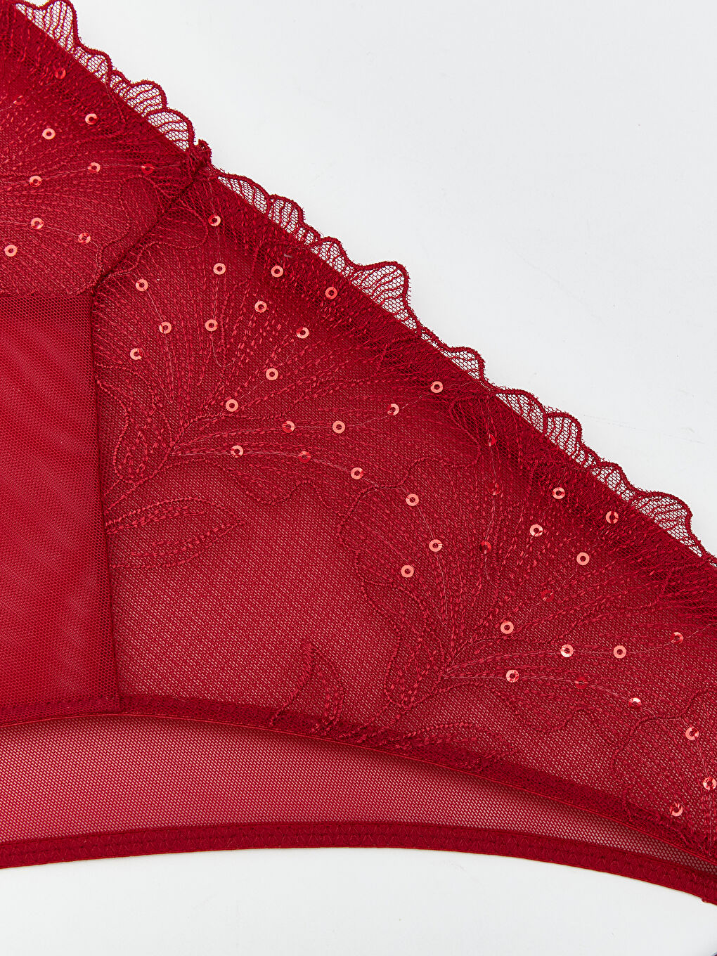 Spitzenverzierte Ausgefallene Bikini-Slips-2