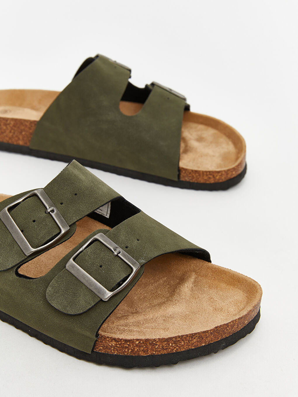 LCW STEPS Faux Suede Men's Slippers -W5CJ68Z8-CRR