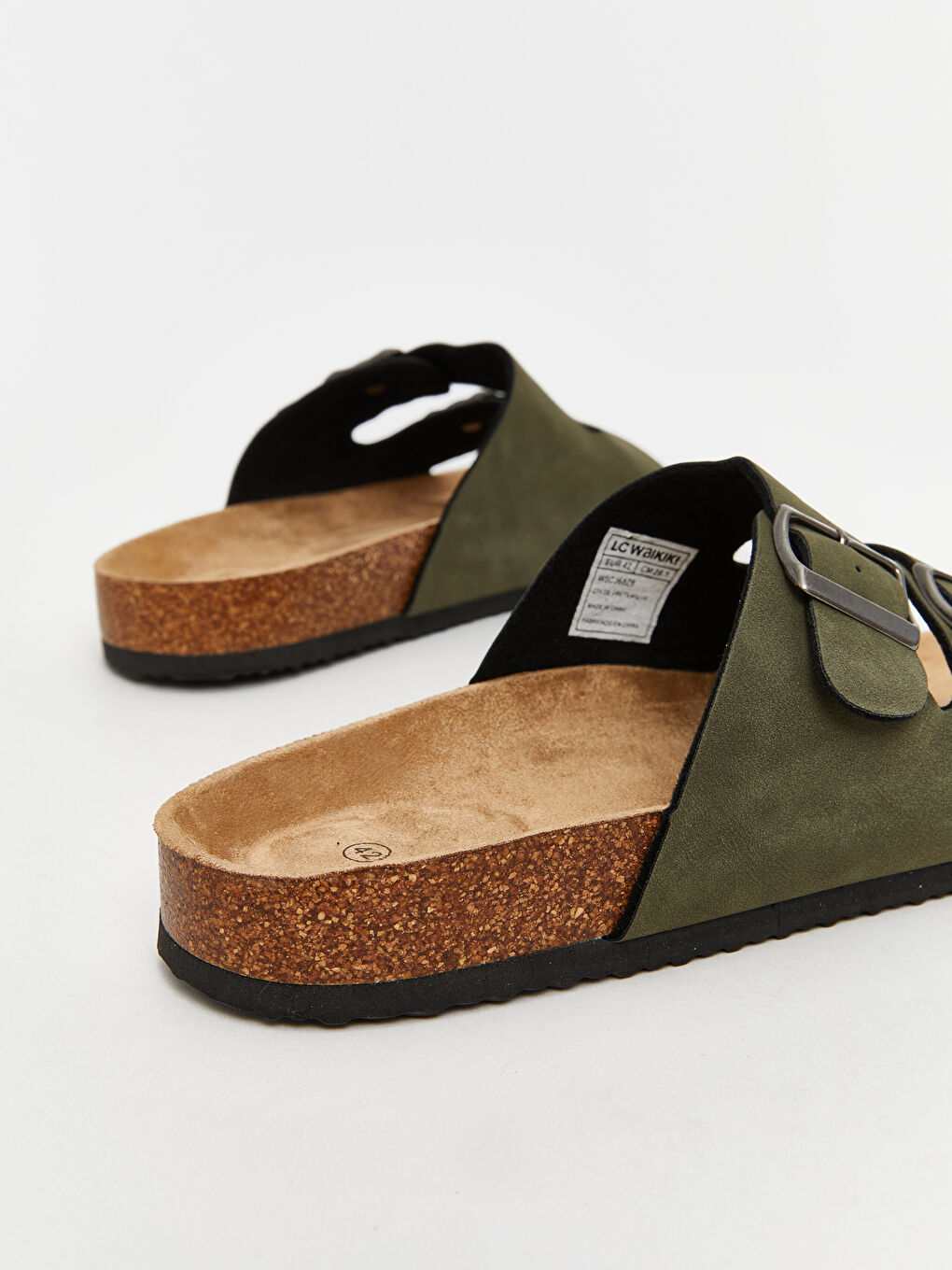 LCW STEPS Faux Suede Men's Slippers -W5CJ68Z8-CRR