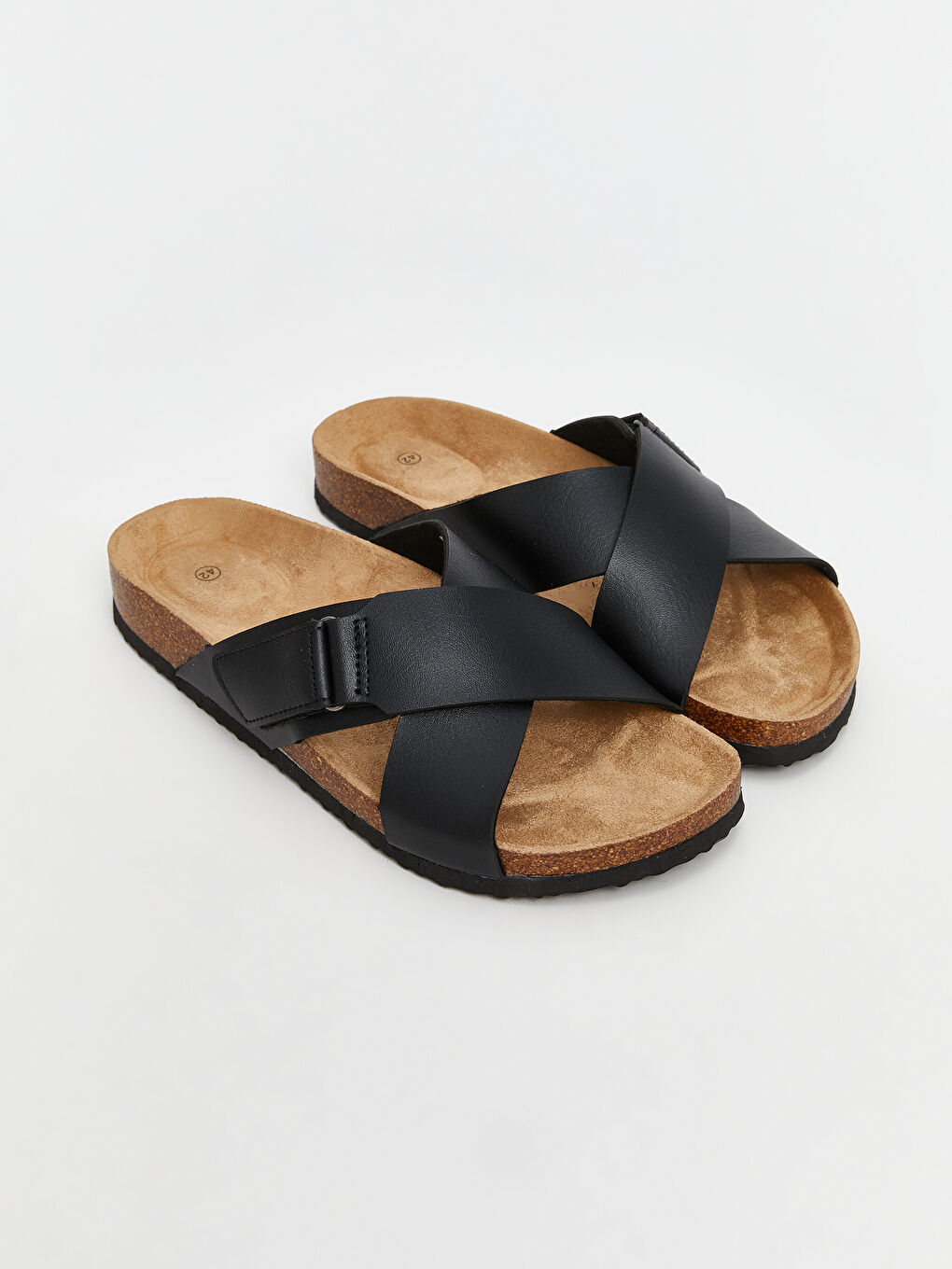 Cross-Strap Men's Slippers