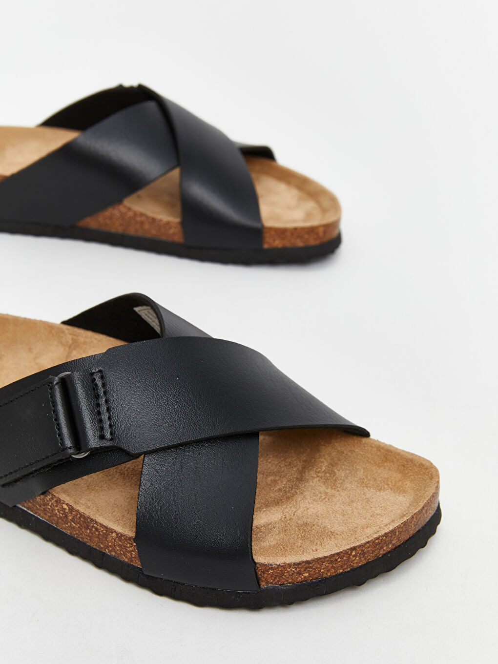 Cross-Strap Men's Slippers-2