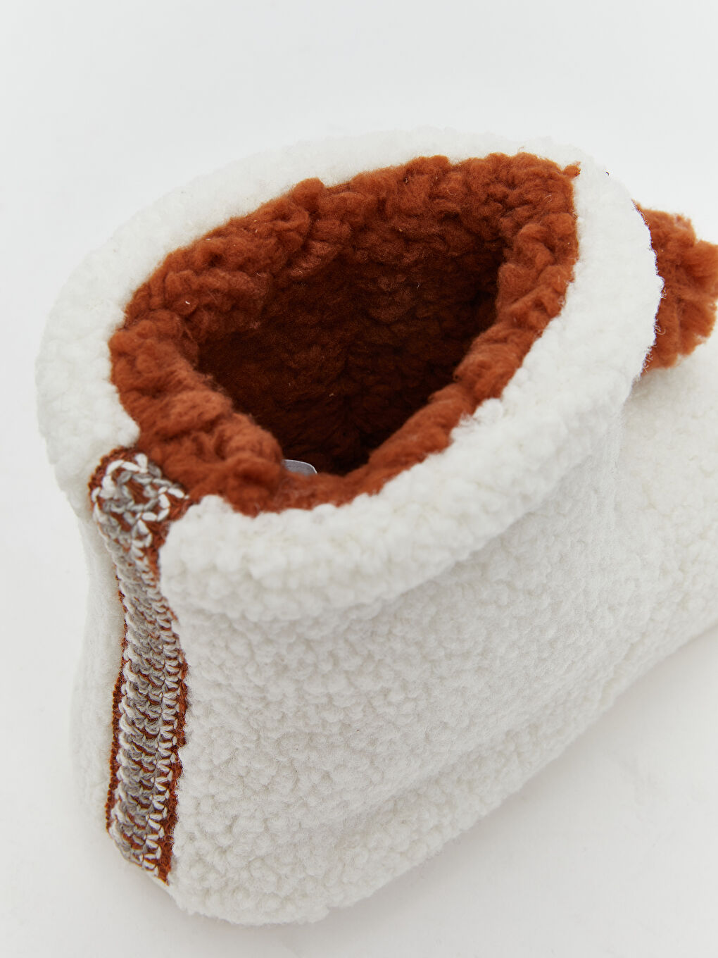 Fur-lined Women's Home Slipper Boots-5