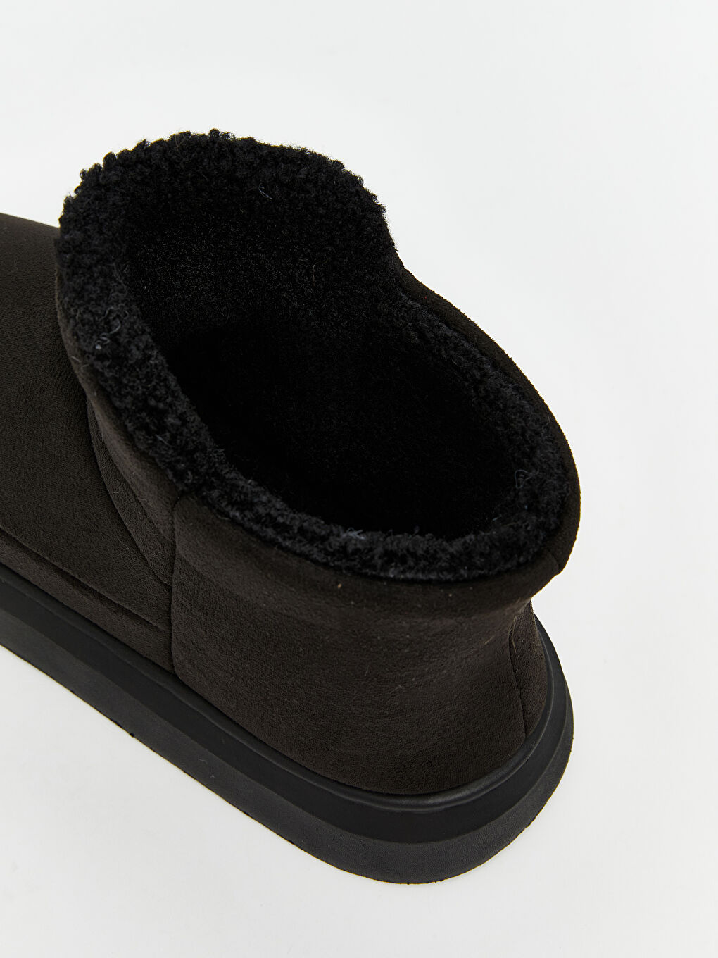 Man BLACK Slipper Boots-5