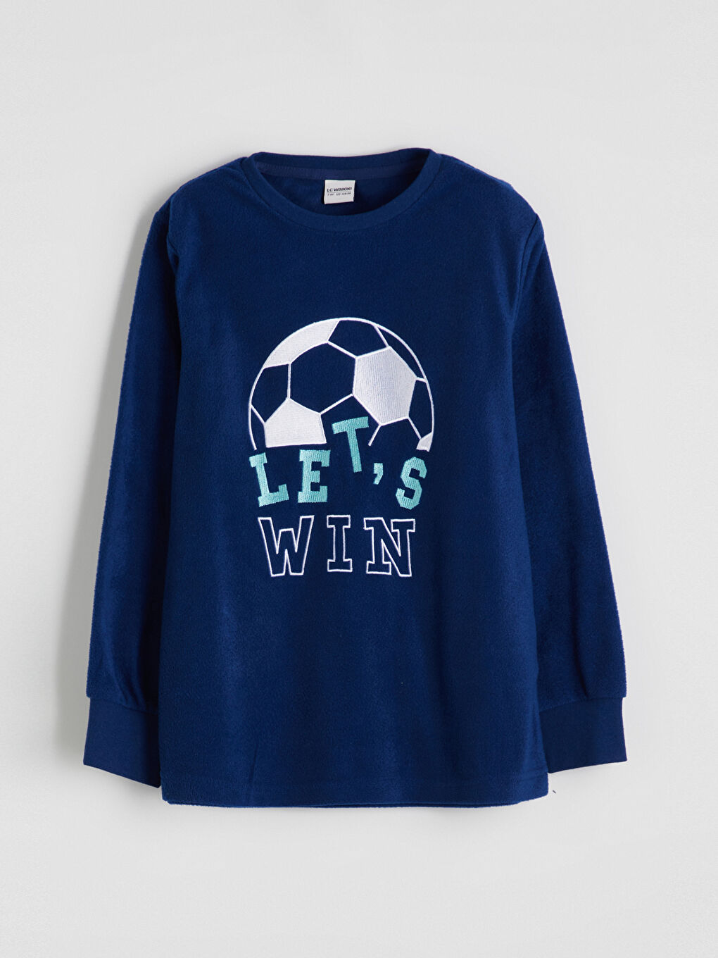 Crew Neck Polar Boys' Pyjama Set-1