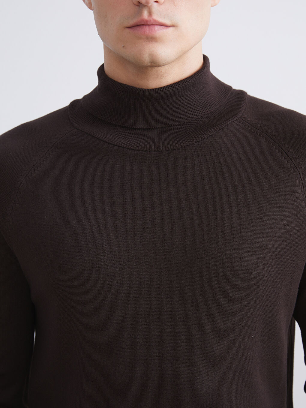 Fisherman's Collar Men's Knit Sweater-2