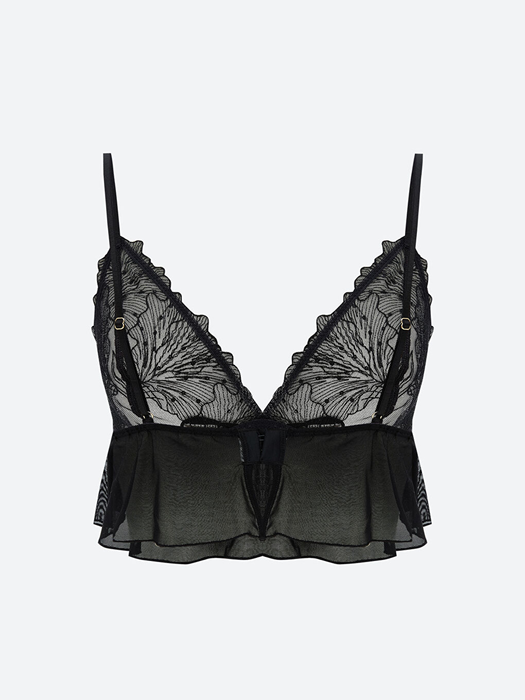 Non-Wired Non Padded Lace Fantasy Bralette-1