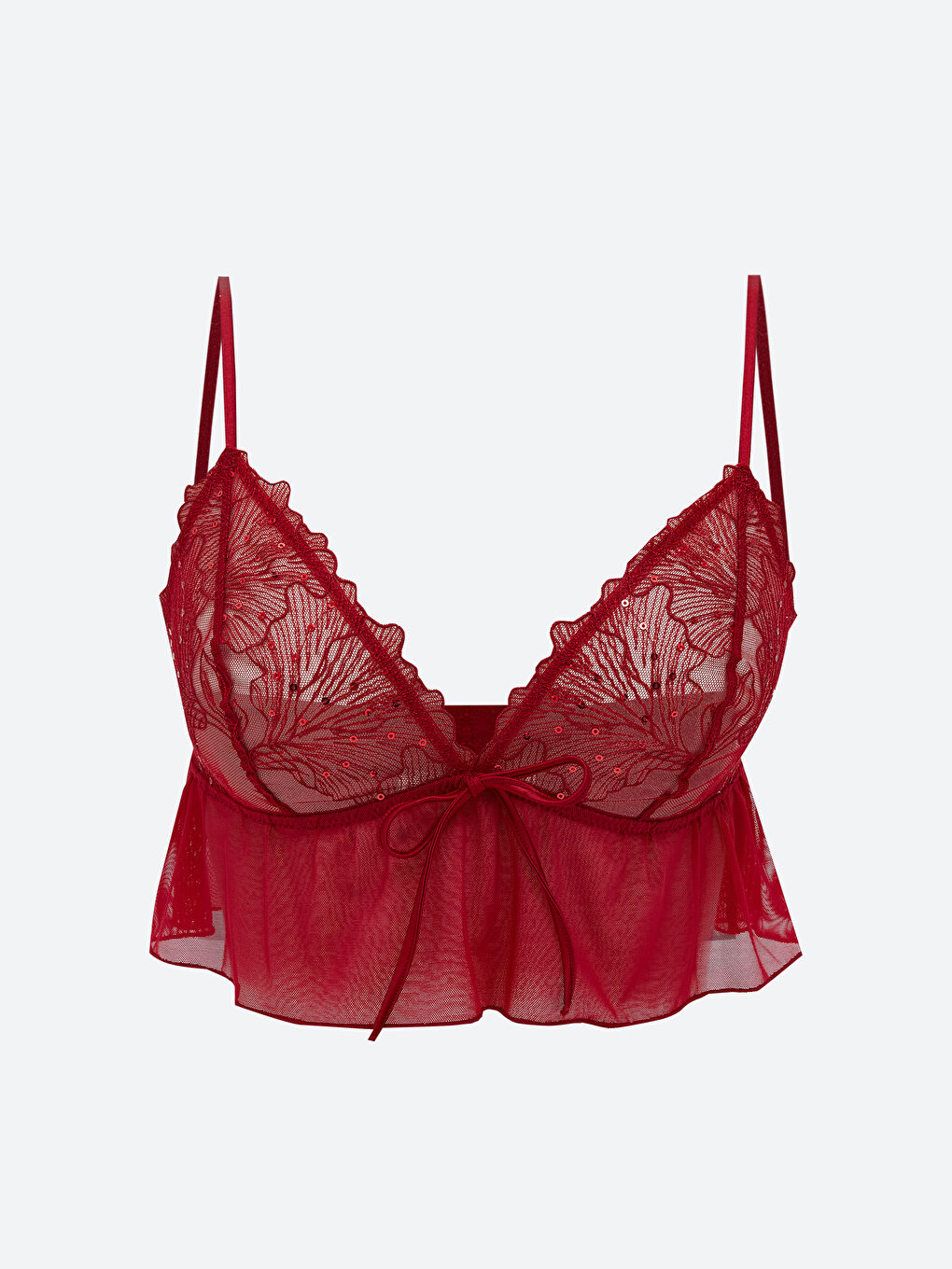 Bežični Bez Postave Čipkasti Fantazijski Brushalter