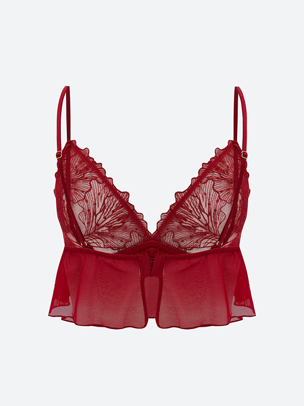 Bežični Bez Postave Čipkasti Fantazijski Brushalter-1